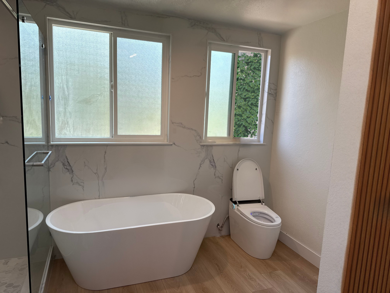 Bathroom remodeling project
