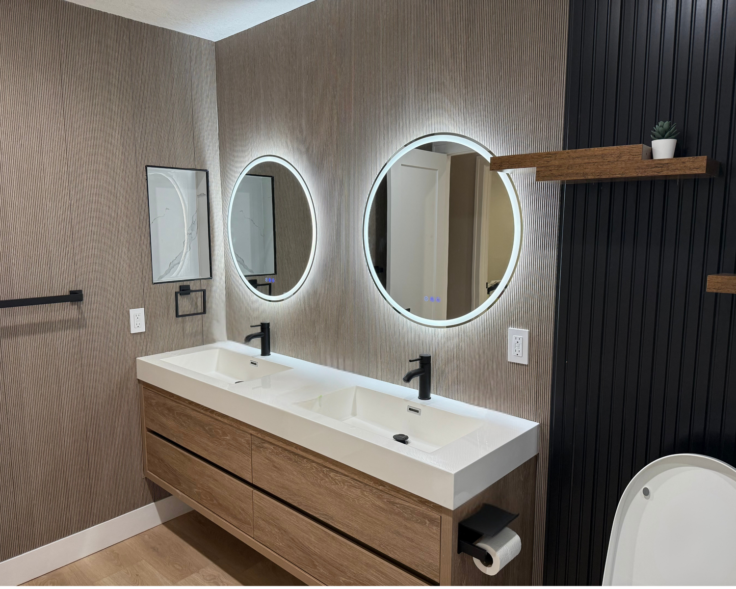 Bathroom remodeling project