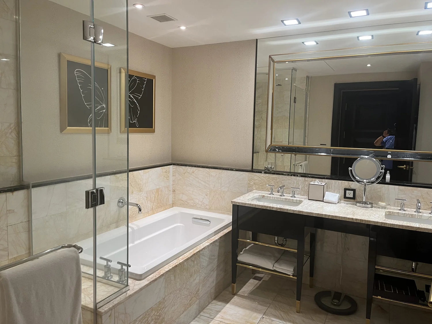 Bathroom remodeling project by Gary and Son Construction
