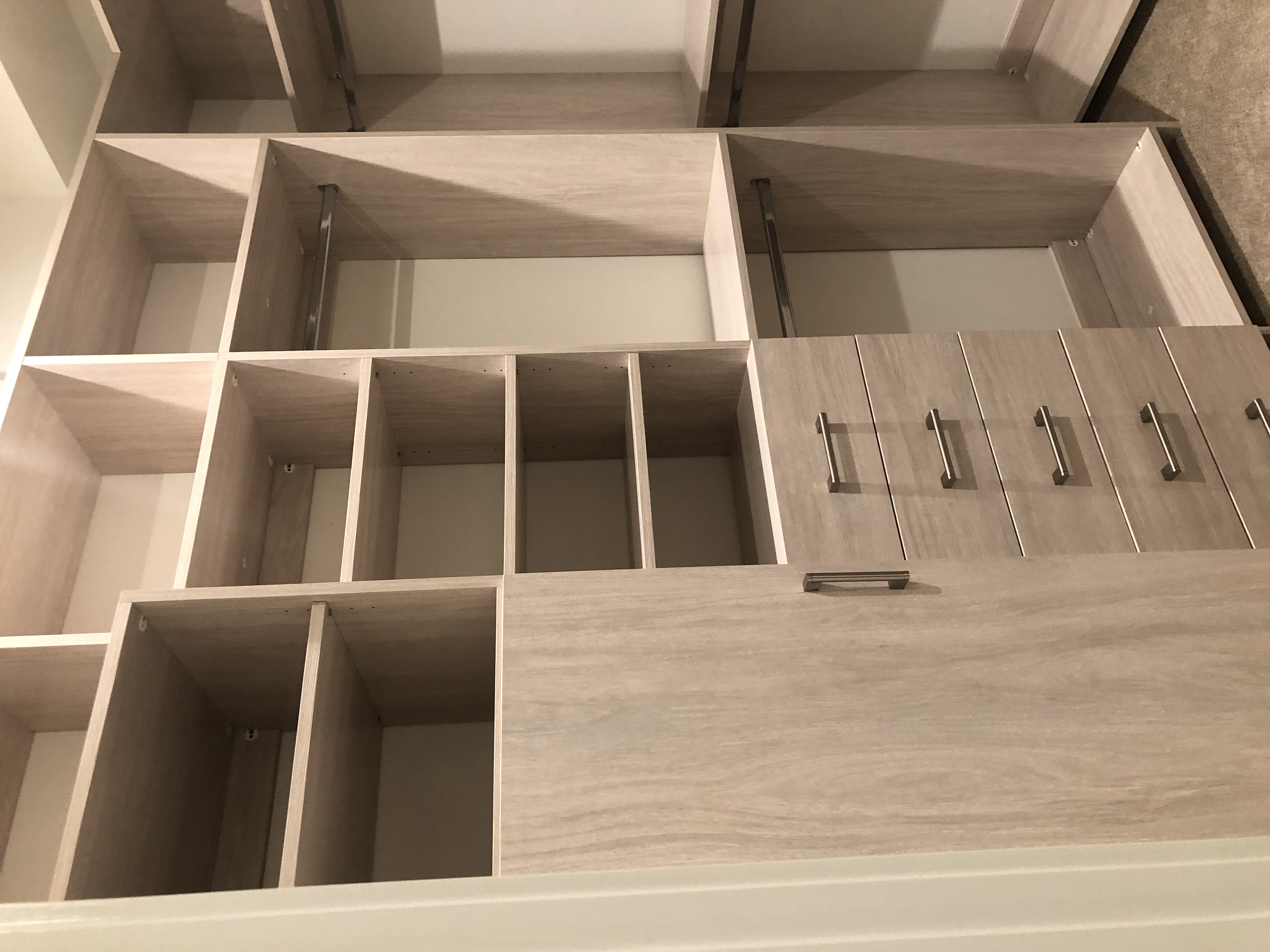 Custom cabinetry and closet project