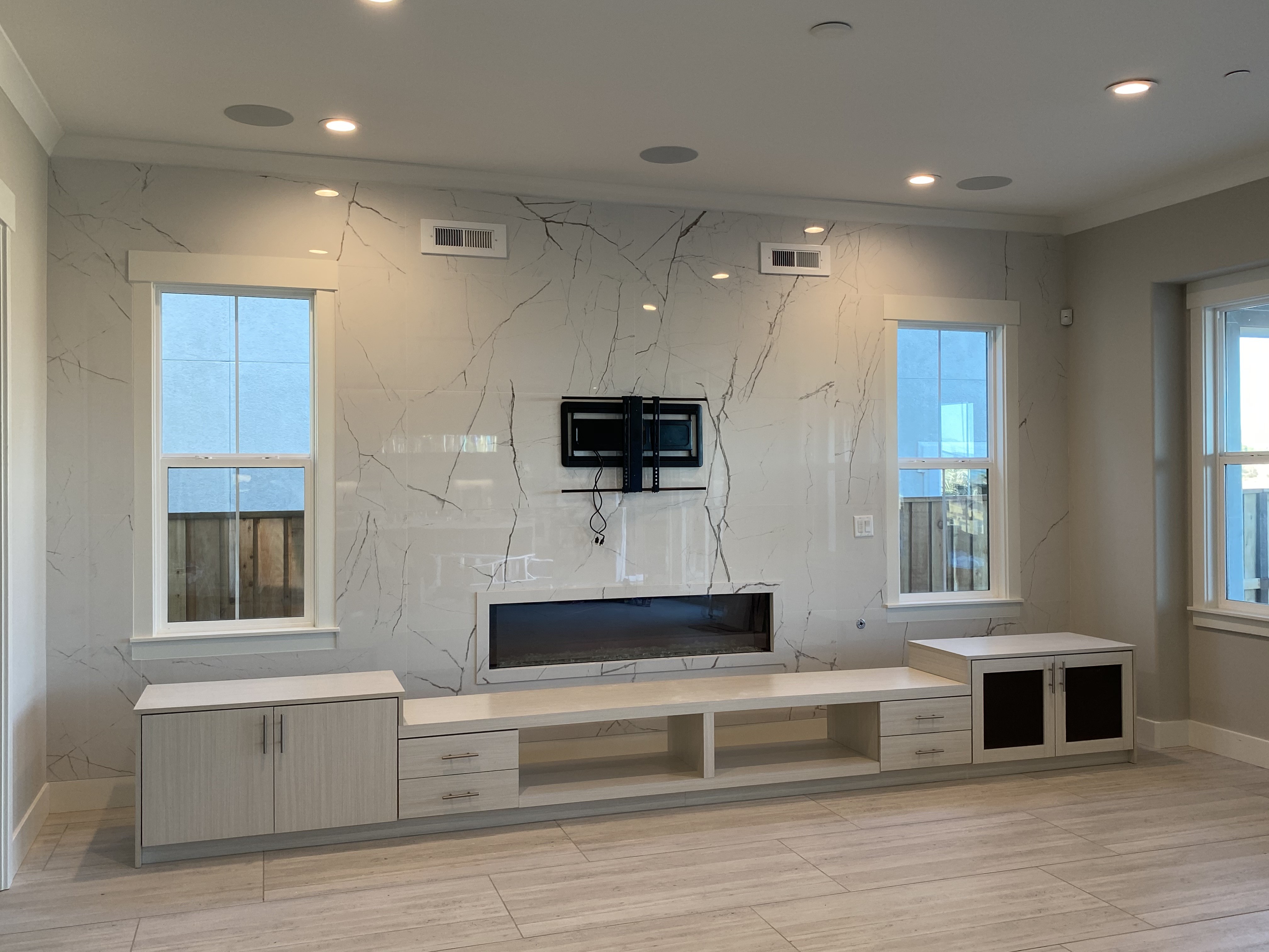 Custom built-in storage project