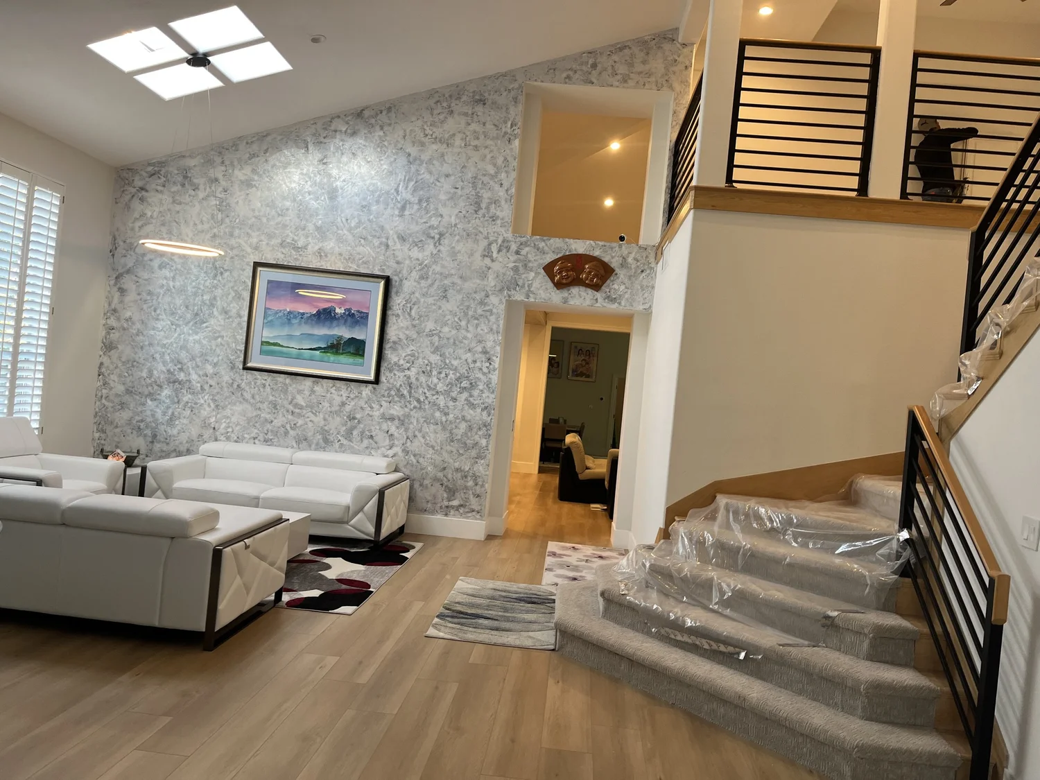 Custom home construction project